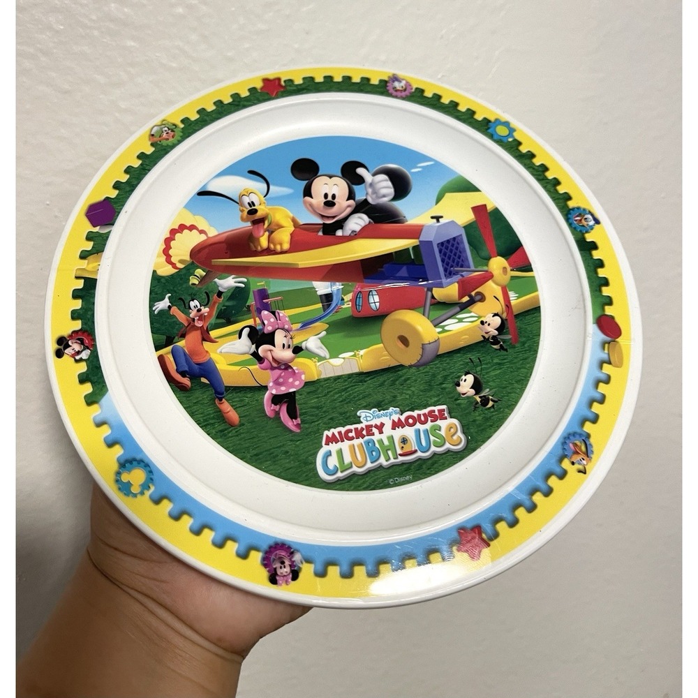 Disney Mickey Mouse Clubhouse Melamine Bowl by Zak Y2K Vtg